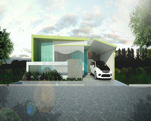 Merapikan rumah dengan postur nyaman